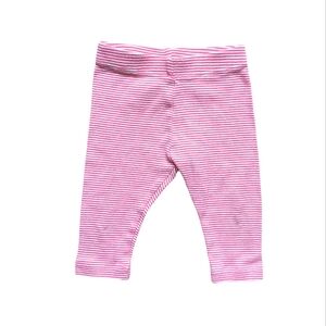 Tea Collection Red and White Striped Capri Leggings - Size 12-18M